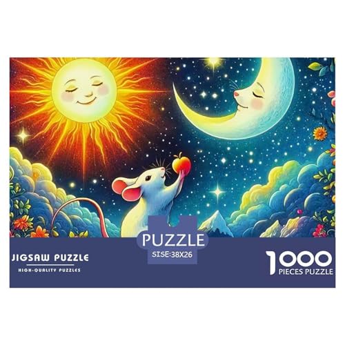 1000 Teile Pädagogisches Spiel Puzzles Für Erwachsen Lernspiel Premium Quality Geschenke Für Die Ganze Familie von UJSDVNNJJ