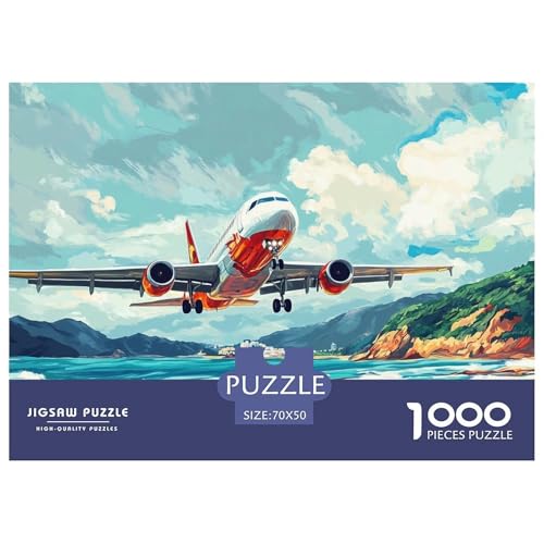1000 Teile Passagierflugzeuge Geschicklichkeitsspiel Puzzles Für Erwachsen Herausforderung Spielzeug Premium Quality Stress Abbauen Für Die Ganze Familie 70x50cm/1000pcs 1000 Teile Passagierflugzeuge Geschicklichkeitsspiel Puzzles Für Erwachsen Herausforderung Spielzeug Premium Quality Stress Abbauen Für Die Ganze Familie 70x50cm/1000pcs von UJSDVNNJJ