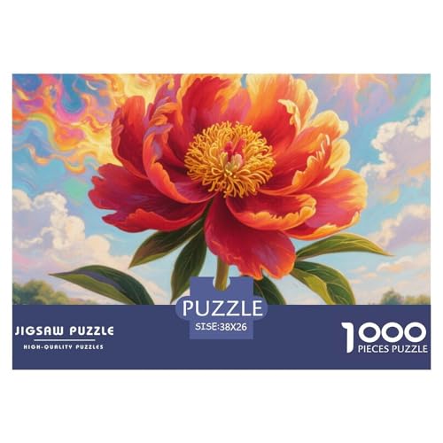 1000 Teile Peony Geschicklichkeitsspiel Puzzles Für Erwachsen Lernspiel Premium Quality Geschenke Für Die Ganze Familie 38x26cm/1000pcs 1000 Teile Peony Geschicklichkeitsspiel Puzzles Für Erwachsen Lernspiel Premium Quality Geschenke Für Die Ganze Familie 38x26cm/1000pcs von UJSDVNNJJ