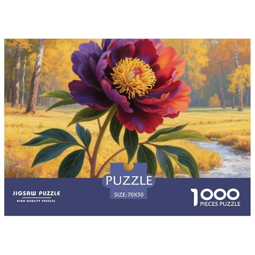 1000 Teile Peony Geschicklichkeitsspiel Puzzles Für Erwachsen Lernspiel Premium Quality Geschenke Für Erwachsene Und Kinder Ab 14 Jahren 70x50cm/1000pcs 1000 Teile Peony Geschicklichkeitsspiel Puzzles Für Erwachsen Lernspiel Premium Quality Geschenke Für Erwachsene Und Kinder Ab 14 Jahren 70x50cm/1000pcs von UJSDVNNJJ