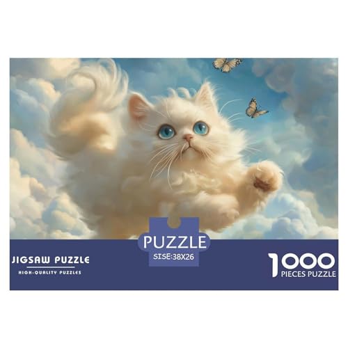 1000-Teile Persische Katze Geschicklichkeitsspiel Puzzles Für Erwachsen Lernspiel Premium Quality Geschenke Für Erwachsene Und Kinder Ab 14 Jahren 38x26cm/1000pcs 1000-Teile Persische Katze Geschicklichkeitsspiel Puzzles Für Erwachsen Lernspiel Premium Quality Geschenke Für Erwachsene Und Kinder Ab 14 Jahren 38x26cm/1000pcs von UJSDVNNJJ