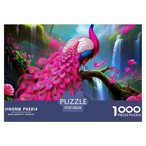 1000 Teile Pfauen Geschicklichkeitsspiel Pfauen Puzzles Für Erwachsen Lernspiel Premium Quality Geschenke Für Die Ganze Familie 38x26cm/1000pcs 1000 Teile Pfauen Geschicklichkeitsspiel Pfauen Puzzles Für Erwachsen Lernspiel Premium Quality Geschenke Für Die Ganze Familie 38x26cm/1000pcs von UJSDVNNJJ