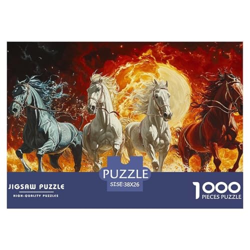 1000 Teile Pferd Geschicklichkeitsspiel Puzzles Für Erwachsen Herausforderung Spielzeug Premium Quality Stress Abbauen Für Die Ganze Familie 38x26cm/1000pcs 1000 Teile Pferd Geschicklichkeitsspiel Puzzles Für Erwachsen Herausforderung Spielzeug Premium Quality Stress Abbauen Für Die Ganze Familie 38x26cm/1000pcs von UJSDVNNJJ