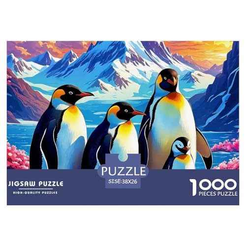 1000 Teile Pinguin Geschicklichkeitsspiel Puzzles Für Erwachsen Herausforderung Spielzeug Premium Quality Stress Abbauen Für Die Ganze Familie 38x26cm/1000pcs 1000 Teile Pinguin Geschicklichkeitsspiel Puzzles Für Erwachsen Herausforderung Spielzeug Premium Quality Stress Abbauen Für Die Ganze Familie 38x26cm/1000pcs von UJSDVNNJJ