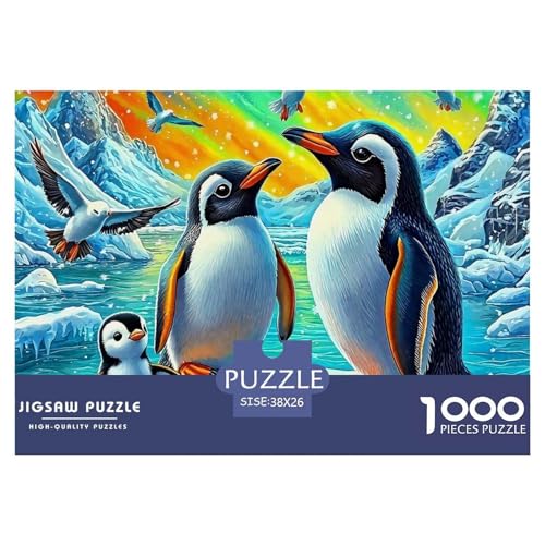 1000 Teile Pinguin Geschicklichkeitsspiel Puzzles Für Erwachsen Lernspiel Premium Quality Geschenke Für Die Ganze Familie 38x26cm/1000pcs 1000 Teile Pinguin Geschicklichkeitsspiel Puzzles Für Erwachsen Lernspiel Premium Quality Geschenke Für Die Ganze Familie 38x26cm/1000pcs von UJSDVNNJJ
