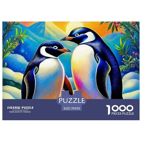 1000-Teile Pinguin Geschicklichkeitsspiel Puzzles Für Erwachsen Lernspiel Premium Quality Geschenke Für Erwachsene Und Kinder Ab 14 Jahren 70x50cm/1000pcs 1000-Teile Pinguin Geschicklichkeitsspiel Puzzles Für Erwachsen Lernspiel Premium Quality Geschenke Für Erwachsene Und Kinder Ab 14 Jahren 70x50cm/1000pcs von UJSDVNNJJ