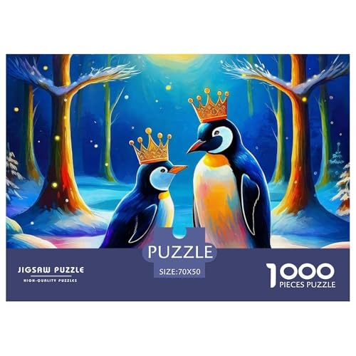 1000 Teile Pinguin Geschicklichkeitsspiel Puzzles Für Erwachsen Lernspiel Premium Quality Geschenke Für Erwachsene Und Kinder Ab 14 Jahren 70x50cm/1000pcs 1000 Teile Pinguin Geschicklichkeitsspiel Puzzles Für Erwachsen Lernspiel Premium Quality Geschenke Für Erwachsene Und Kinder Ab 14 Jahren 70x50cm/1000pcs von UJSDVNNJJ
