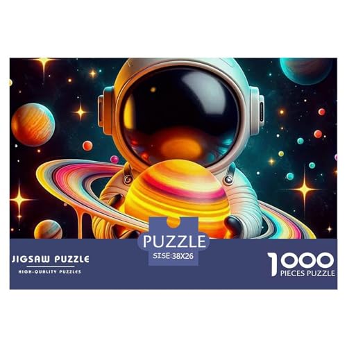 1000-Teile Planeten Geschicklichkeitsspiel Planeten Puzzles Für Erwachsen Lernspiel Premium Quality Geschenke Für Die Ganze Familie 38x26cm/1000pcs von UJSDVNNJJ