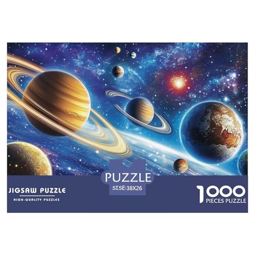 1000 Teile Planeten Pädagogisches Spiel Puzzles Für Erwachsen Herausforderung Spielzeug Premium Quality Stress Abbauen Für Erwachsene Und Kinder Ab 14 Jahren 38x26cm/1000pcs 1000 Teile Planeten Pädagogisches Spiel Puzzles Für Erwachsen Herausforderung Spielzeug Premium Quality Stress Abbauen Für Erwachsene Und Kinder Ab 14 Jahren 38x26cm/1000pcs von UJSDVNNJJ