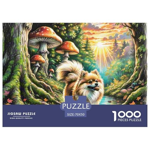1000 Teile Pommern Geschicklichkeitsspiel Puzzles Für Erwachsen Lernspiel Premium Quality Geschenke Für Erwachsene Und Kinder Ab 14 Jahren 70x50cm/1000pcs 1000 Teile Pommern Geschicklichkeitsspiel Puzzles Für Erwachsen Lernspiel Premium Quality Geschenke Für Erwachsene Und Kinder Ab 14 Jahren 70x50cm/1000pcs von UJSDVNNJJ