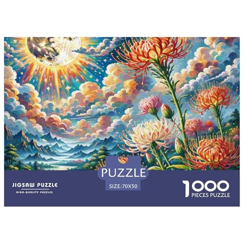 1000-Teile Protea Cynaroides Pädagogisches Spiel Puzzles Für Erwachsen Lernspiel Premium Quality Geschenke Für Erwachsene Und Kinder Ab 14 Jahren 70x50cm/1000pcs von UJSDVNNJJ