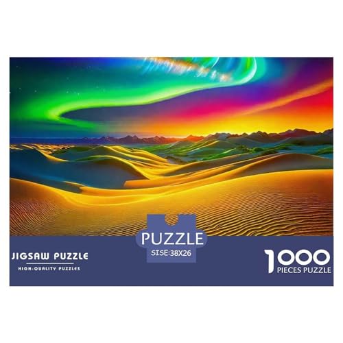 1000-Teile Regenbogen Geschicklichkeitsspiel Regenbogen Puzzles Für Erwachsen Herausforderung Spielzeug Premium Quality Stress Abbauen Für Erwachsene Und Kinder Ab 14 Jahren 38x26cm/1000pcs von UJSDVNNJJ