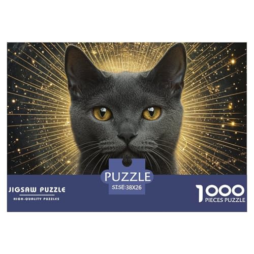 1000-Teile Russisch Blau Geschicklichkeitsspiel Puzzles Für Erwachsen Herausforderung Spielzeug Premium Quality Geschenke Für Die Ganze Familie 38x26cm/1000pcs 1000-Teile Russisch Blau Geschicklichkeitsspiel Puzzles Für Erwachsen Herausforderung Spielzeug Premium Quality Geschenke Für Die Ganze Familie 38x26cm/1000pcs von UJSDVNNJJ