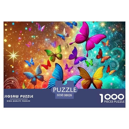 1000 Teile Schmetterling Geschicklichkeitsspiel Schmetterling Puzzles Für Erwachsen Lernspiel Premium Quality Geschenke Für Die Ganze Familie 38x26cm/1000pcs 1000 Teile Schmetterling Geschicklichkeitsspiel Schmetterling Puzzles Für Erwachsen Lernspiel Premium Quality Geschenke Für Die Ganze Familie 38x26cm/1000pcs von UJSDVNNJJ