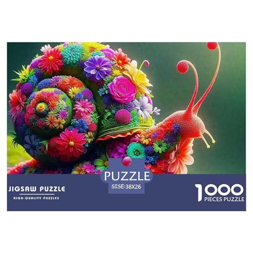 1000-Teile Schnecke Geschicklichkeitsspiel Schnecke Puzzles Für Erwachsen Herausforderung Spielzeug Premium Quality Geschenke Für Die Ganze Familie 38x26cm/1000pcs 1000-Teile Schnecke Geschicklichkeitsspiel Schnecke Puzzles Für Erwachsen Herausforderung Spielzeug Premium Quality Geschenke Für Die Ganze Familie 38x26cm/1000pcs von UJSDVNNJJ