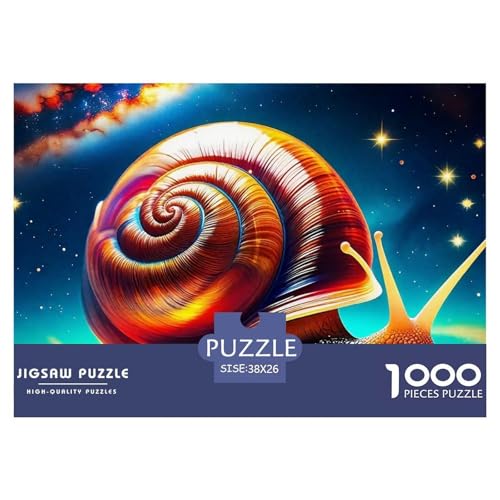 1000 Teile Schnecke Geschicklichkeitsspiel Schnecke Puzzles Für Erwachsen Lernspiel Premium Quality Geschenke Für Die Ganze Familie 38x26cm/1000pcs 1000 Teile Schnecke Geschicklichkeitsspiel Schnecke Puzzles Für Erwachsen Lernspiel Premium Quality Geschenke Für Die Ganze Familie 38x26cm/1000pcs von UJSDVNNJJ