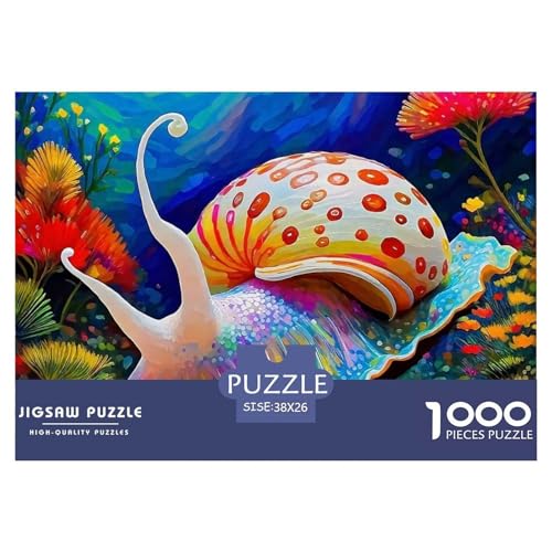 1000-Teile Schnecke Geschicklichkeitsspiel Schnecke Puzzles Für Erwachsen Lernspiel Premium Quality Geschenke Für Die Ganze Familie 38x26cm/1000pcs 1000-Teile Schnecke Geschicklichkeitsspiel Schnecke Puzzles Für Erwachsen Lernspiel Premium Quality Geschenke Für Die Ganze Familie 38x26cm/1000pcs von UJSDVNNJJ