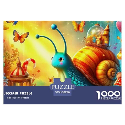 1000 Teile Schnecke Geschicklichkeitsspiel Schnecke Puzzles Für Erwachsen Lernspiel Premium Quality Geschenke Für Erwachsene Und Kinder Ab 14 Jahren 38x26cm/1000pcs 1000 Teile Schnecke Geschicklichkeitsspiel Schnecke Puzzles Für Erwachsen Lernspiel Premium Quality Geschenke Für Erwachsene Und Kinder Ab 14 Jahren 38x26cm/1000pcs von UJSDVNNJJ