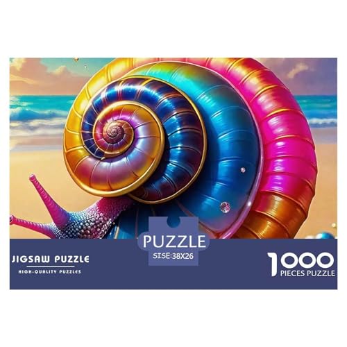 1000 Teile Schnecke Geschicklichkeitsspiel Schnecke Puzzles Für Erwachsen Lernspiel Premium Quality Geschenke Für Erwachsene Und Kinder Ab 14 Jahren 38x26cm/1000pcs 1000 Teile Schnecke Geschicklichkeitsspiel Schnecke Puzzles Für Erwachsen Lernspiel Premium Quality Geschenke Für Erwachsene Und Kinder Ab 14 Jahren 38x26cm/1000pcs von UJSDVNNJJ