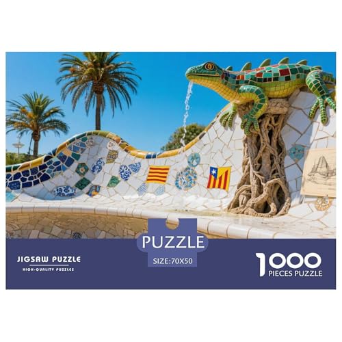 1000-Teile Sehenswürdigkeiten der Stadt Pädagogisches Spiel Venedig Kanäle Puzzles Für Erwachsen Lernspiel Premium Quality Stress Abbauen Für Erwachsene Und Kinder Ab 14 Jahren 70x50cm/1000pcs von UJSDVNNJJ