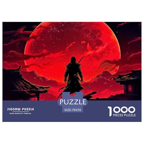 1000-Teile Sonnenfinsternis Geschicklichkeitsspiel Sonnenfinsternis Puzzles Für Erwachsen Lernspiel Premium Quality Geschenke Für Die Ganze Familie 70x50cm/1000pcs von UJSDVNNJJ