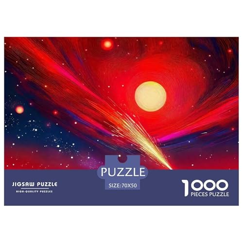 1000-Teile Sonnenfinsternis Pädagogisches Spiel Sonnenfinsternis Puzzles Für Erwachsen Lernspiel Premium Quality Geschenke Für Erwachsene Und Kinder Ab 14 Jahren 70x50cm/1000pcs von UJSDVNNJJ