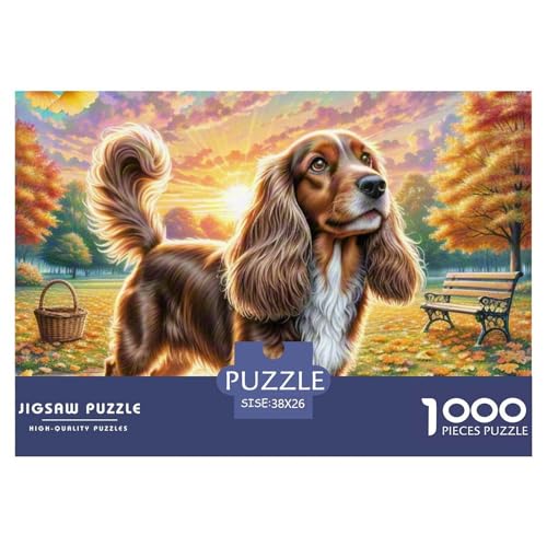 1000-Teile Spielzeug Langhaarer Ohrhund Geschicklichkeitsspiel Puzzles Für Erwachsen Lernspiel Premium Quality Stress Abbauen Für Die Ganze Familie 38x26cm/1000pcs 1000-Teile Spielzeug Langhaarer Ohrhund Geschicklichkeitsspiel Puzzles Für Erwachsen Lernspiel Premium Quality Stress Abbauen Für Die Ganze Familie 38x26cm/1000pcs von UJSDVNNJJ