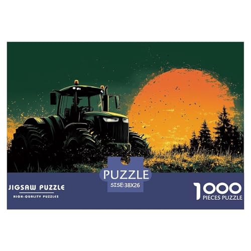 1000 Teile Traktor Geschicklichkeitsspiel Puzzles Für Erwachsen Herausforderung Spielzeug Premium Quality Geschenke Für Erwachsene Und Kinder Ab 14 Jahren 38x26cm/1000pcs 1000 Teile Traktor Geschicklichkeitsspiel Puzzles Für Erwachsen Herausforderung Spielzeug Premium Quality Geschenke Für Erwachsene Und Kinder Ab 14 Jahren 38x26cm/1000pcs von UJSDVNNJJ
