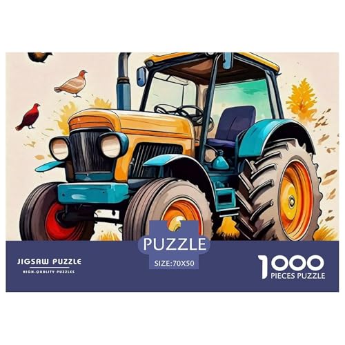 1000-Teile Traktor Geschicklichkeitsspiel Puzzles Für Erwachsen Lernspiel Premium Quality Stress Abbauen Für Erwachsene Und Kinder Ab 14 Jahren 70x50cm/1000pcs 1000-Teile Traktor Geschicklichkeitsspiel Puzzles Für Erwachsen Lernspiel Premium Quality Stress Abbauen Für Erwachsene Und Kinder Ab 14 Jahren 70x50cm/1000pcs von UJSDVNNJJ