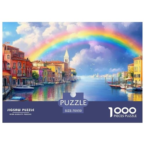 1000 Teile Venedig Wasserstadt Pädagogisches Spiel Puzzles Für Erwachsen Lernspiel Premium Quality Stress Abbauen Für Erwachsene Und Kinder Ab 14 Jahren 70x50cm/1000pcs 1000 Teile Venedig Wasserstadt Pädagogisches Spiel Puzzles Für Erwachsen Lernspiel Premium Quality Stress Abbauen Für Erwachsene Und Kinder Ab 14 Jahren 70x50cm/1000pcs von UJSDVNNJJ