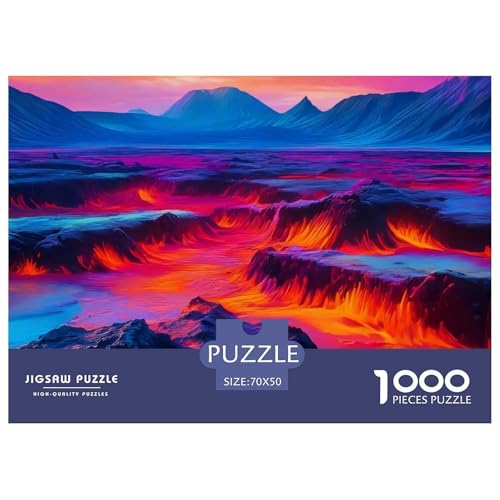 1000 Teile Vulkan Geschicklichkeitsspiel Vulkan Puzzles Für Erwachsen Herausforderung Spielzeug Premium Quality Geschenke Für Die Ganze Familie 70x50cm/1000pcs 1000 Teile Vulkan Geschicklichkeitsspiel Vulkan Puzzles Für Erwachsen Herausforderung Spielzeug Premium Quality Geschenke Für Die Ganze Familie 70x50cm/1000pcs von UJSDVNNJJ