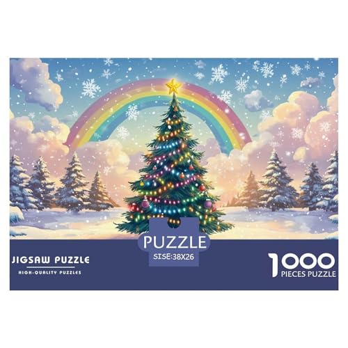 1000 Teile Weihnachtsbaum Geschicklichkeitsspiel Puzzles Für Erwachsen Lernspiel Premium Quality Geschenke Für Erwachsene Und Kinder Ab 14 Jahren 38x26cm/1000pcs 1000 Teile Weihnachtsbaum Geschicklichkeitsspiel Puzzles Für Erwachsen Lernspiel Premium Quality Geschenke Für Erwachsene Und Kinder Ab 14 Jahren 38x26cm/1000pcs von UJSDVNNJJ