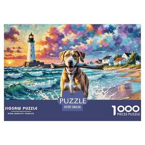 1000-Teile Weimaraner Geschicklichkeitsspiel Puzzles Für Erwachsen Herausforderung Spielzeug Premium Quality Geschenke Für Die Ganze Familie 38x26cm/1000pcs 1000-Teile Weimaraner Geschicklichkeitsspiel Puzzles Für Erwachsen Herausforderung Spielzeug Premium Quality Geschenke Für Die Ganze Familie 38x26cm/1000pcs von UJSDVNNJJ