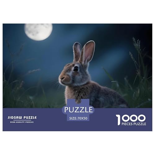 1000 Teile Wildtiere Geschicklichkeitsspiel Kaninchen Puzzles Für Erwachsen Lernspiel Premium Quality Stress Abbauen Für Die Ganze Familie 70x50cm/1000pcs 1000 Teile Wildtiere Geschicklichkeitsspiel Kaninchen Puzzles Für Erwachsen Lernspiel Premium Quality Stress Abbauen Für Die Ganze Familie 70x50cm/1000pcs von UJSDVNNJJ
