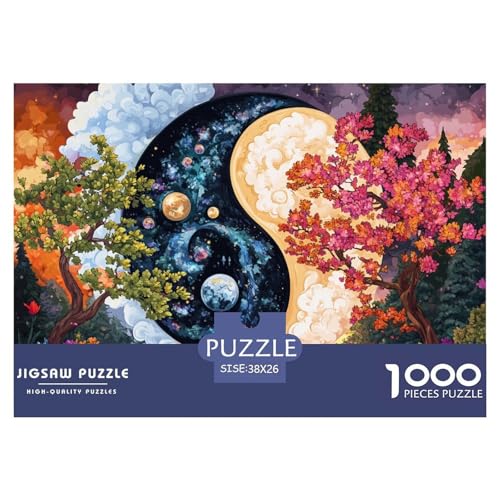 1000 Teile Yin-Yang Pädagogisches Spiel Puzzles Für Erwachsen Lernspiel Premium Quality Stress Abbauen Für Erwachsene Und Kinder Ab 14 Jahren 38x26cm/1000pcs 1000 Teile Yin-Yang Pädagogisches Spiel Puzzles Für Erwachsen Lernspiel Premium Quality Stress Abbauen Für Erwachsene Und Kinder Ab 14 Jahren 38x26cm/1000pcs von UJSDVNNJJ
