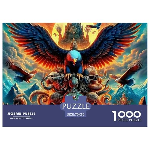 1000-teilige Adler Geschicklichkeitsspiel Puzzles Für Erwachsen Herausforderung Spielzeug Premium Quality Geschenke Für Die Ganze Familie 70x50cm/1000pcs 1000-teilige Adler Geschicklichkeitsspiel Puzzles Für Erwachsen Herausforderung Spielzeug Premium Quality Geschenke Für Die Ganze Familie 70x50cm/1000pcs von UJSDVNNJJ