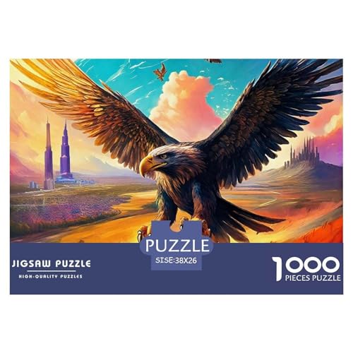 1000-teilige Adler Geschicklichkeitsspiel Puzzles Für Erwachsen Lernspiel Premium Quality Geschenke Für Die Ganze Familie 38x26cm/1000pcs 1000-teilige Adler Geschicklichkeitsspiel Puzzles Für Erwachsen Lernspiel Premium Quality Geschenke Für Die Ganze Familie 38x26cm/1000pcs von UJSDVNNJJ