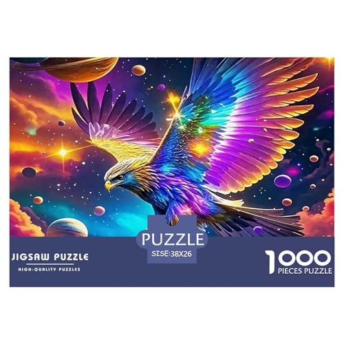 1000-teilige Adler Geschicklichkeitsspiel Puzzles Für Erwachsen Lernspiel Premium Quality Geschenke Für Erwachsene Und Kinder Ab 14 Jahren 38x26cm/1000pcs von UJSDVNNJJ