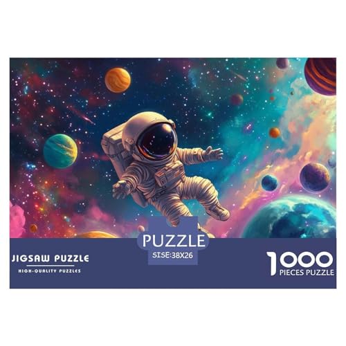 1000-teilige Astronauten Geschicklichkeitsspiel Puzzles Für Erwachsen Lernspiel Premium Quality Geschenke Für Die Ganze Familie 38x26cm/1000pcs 1000-teilige Astronauten Geschicklichkeitsspiel Puzzles Für Erwachsen Lernspiel Premium Quality Geschenke Für Die Ganze Familie 38x26cm/1000pcs von UJSDVNNJJ
