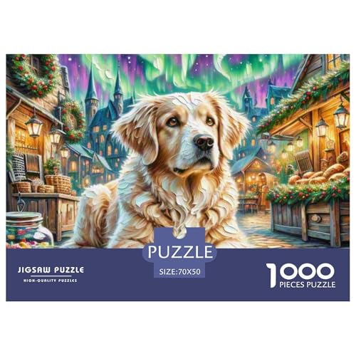 1000-teilige Brüssel Griffon Pädagogisches Spiel Puzzles Für Erwachsen Herausforderung Spielzeug Premium Quality Stress Abbauen Für Die Ganze Familie 70x50cm/1000pcs von UJSDVNNJJ