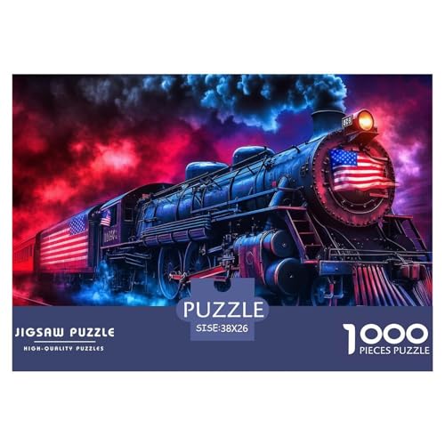 1000-teilige Dampfzug Geschicklichkeitsspiel Puzzles Für Erwachsen Lernspiel Premium Quality Geschenke Für Die Ganze Familie 38x26cm/1000pcs 1000-teilige Dampfzug Geschicklichkeitsspiel Puzzles Für Erwachsen Lernspiel Premium Quality Geschenke Für Die Ganze Familie 38x26cm/1000pcs von UJSDVNNJJ