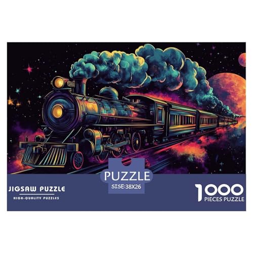 1000-teilige Dampfzug Geschicklichkeitsspiel Puzzles Für Erwachsen Lernspiel Premium Quality Geschenke Für Die Ganze Familie 38x26cm/1000pcs 1000-teilige Dampfzug Geschicklichkeitsspiel Puzzles Für Erwachsen Lernspiel Premium Quality Geschenke Für Die Ganze Familie 38x26cm/1000pcs von UJSDVNNJJ
