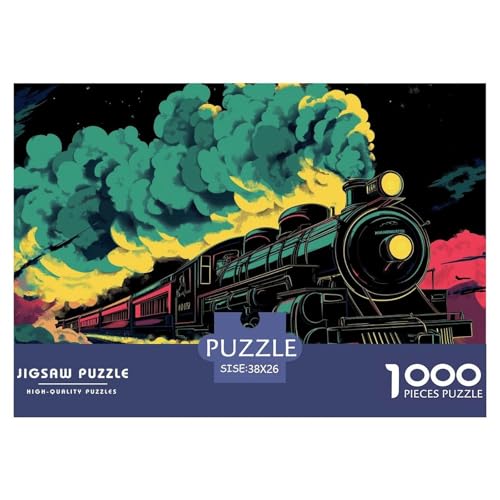 1000-teilige Dampfzug Pädagogisches Spiel Puzzles Für Erwachsen Herausforderung Spielzeug Premium Quality Geschenke Für Die Ganze Familie 38x26cm/1000pcs 1000-teilige Dampfzug Pädagogisches Spiel Puzzles Für Erwachsen Herausforderung Spielzeug Premium Quality Geschenke Für Die Ganze Familie 38x26cm/1000pcs von UJSDVNNJJ