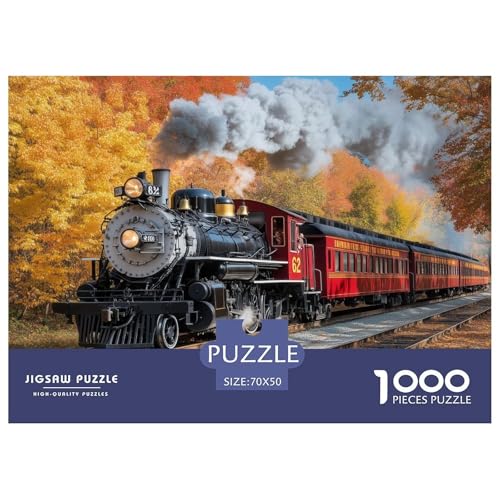 1000-teilige Dampfzug Pädagogisches Spiel Puzzles Für Erwachsen Herausforderung Spielzeug Premium Quality Geschenke Für Die Ganze Familie 70x50cm/1000pcs 1000-teilige Dampfzug Pädagogisches Spiel Puzzles Für Erwachsen Herausforderung Spielzeug Premium Quality Geschenke Für Die Ganze Familie 70x50cm/1000pcs von UJSDVNNJJ