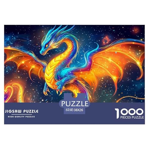 1000-teilige Drachen Quest Pädagogisches Spiel Puzzles Für Erwachsen Lernspiel Premium Quality Geschenke Für Erwachsene Und Kinder Ab 14 Jahren 38x26cm/1000pcs 1000-teilige Drachen Quest Pädagogisches Spiel Puzzles Für Erwachsen Lernspiel Premium Quality Geschenke Für Erwachsene Und Kinder Ab 14 Jahren 38x26cm/1000pcs von UJSDVNNJJ
