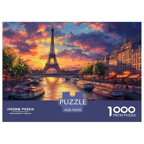1000-teilige Eiffelturm Geschicklichkeitsspiel Puzzles Für Erwachsen Lernspiel Premium Quality Stress Abbauen Für Erwachsene Und Kinder Ab 14 Jahren 70x50cm/1000pcs 1000-teilige Eiffelturm Geschicklichkeitsspiel Puzzles Für Erwachsen Lernspiel Premium Quality Stress Abbauen Für Erwachsene Und Kinder Ab 14 Jahren 70x50cm/1000pcs von UJSDVNNJJ