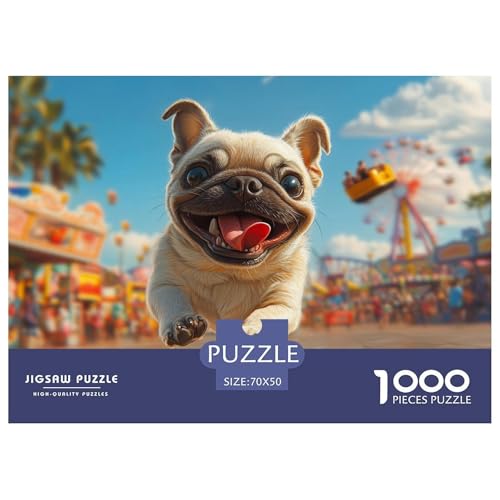 1000-teilige Französischer Bullhund Geschicklichkeitsspiel Puzzles Für Erwachsen Lernspiel Premium Quality Geschenke Für Erwachsene Und Kinder Ab 14 Jahren 70x50cm/1000pcs 1000-teilige Französischer Bullhund Geschicklichkeitsspiel Puzzles Für Erwachsen Lernspiel Premium Quality Geschenke Für Erwachsene Und Kinder Ab 14 Jahren 70x50cm/1000pcs von UJSDVNNJJ