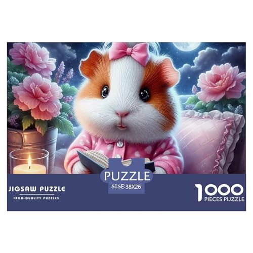1000-teilige Guineeschwein Geschicklichkeitsspiel Puzzles Für Erwachsen Lernspiel Premium Quality Geschenke Für Die Ganze Familie 38x26cm/1000pcs 1000-teilige Guineeschwein Geschicklichkeitsspiel Puzzles Für Erwachsen Lernspiel Premium Quality Geschenke Für Die Ganze Familie 38x26cm/1000pcs von UJSDVNNJJ