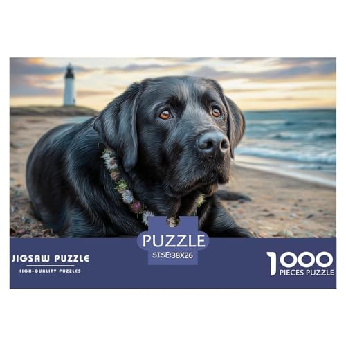1000-teilige Haustierhund Geschicklichkeitsspiel Puzzles Für Erwachsen Herausforderung Spielzeug Premium Quality Geschenke Für Die Ganze Familie 38x26cm/1000pcs von UJSDVNNJJ
