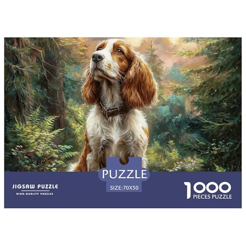 1000-teilige Haustierhund Geschicklichkeitsspiel Puzzles Für Erwachsen Herausforderung Spielzeug Premium Quality Geschenke Für Die Ganze Familie 70x50cm/1000pcs von UJSDVNNJJ